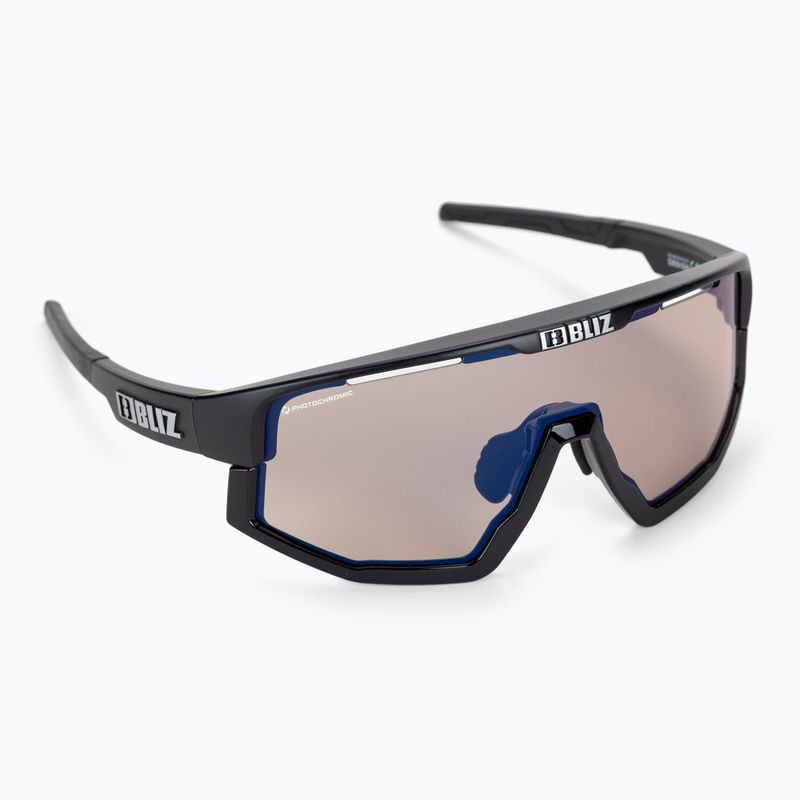 Okulary przeciwsłoneczne Bliz Vision Nano Optics Photochromic matt black/brown blue multi