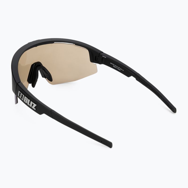 Okulary przeciwsłoneczne Bliz Matrix Nano Optics Photochromic matt black/brown blue multi 2