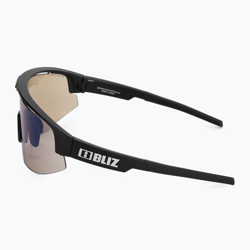 Okulary przeciwsłoneczne Bliz Matrix Nano Optics Photochromic matt black/brown blue multi 4