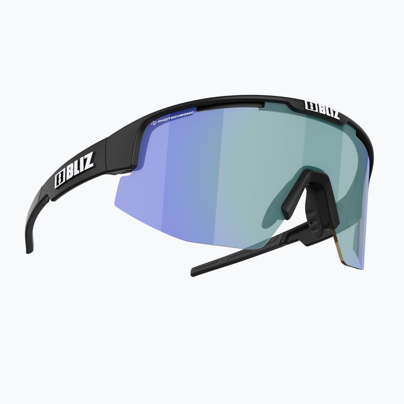 Okulary przeciwsłoneczne Bliz Matrix Nano Optics Photochromic matt black/brown blue multi 5