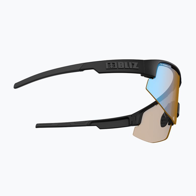 Okulary przeciwsłoneczne Bliz Matrix Small Nano Optics Nordic Light matt black/coral/orange blue 5