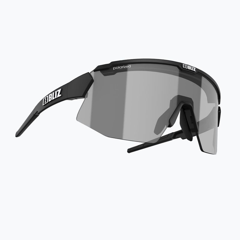 Okulary przeciwsłoneczne Bliz Breeze Polarized matt black/brown silver mirror/basic orange 3