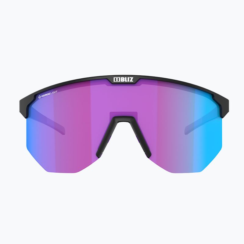 Okulary przeciwsłoneczne Bliz Hero Nano Optics Nordic Light S2 matt black/light begonia/violet blue 4