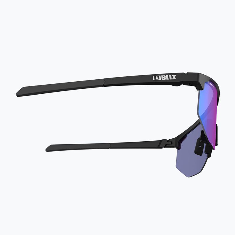 Okulary przeciwsłoneczne Bliz Hero Nano Optics Nordic Light S2 matt black/light begonia/violet blue 5