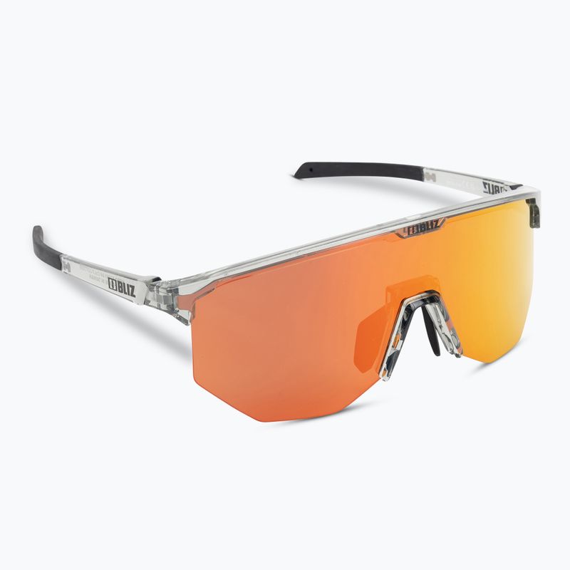 Okulary przeciwsłoneczne Bliz Hero S3 transparent dark grey/brown red multi