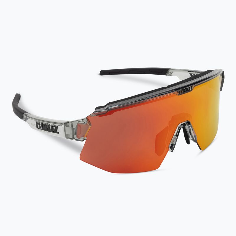 Okulary przeciwsłoneczne Bliz Breeze transparent dark grey/brown red multi/orange 2