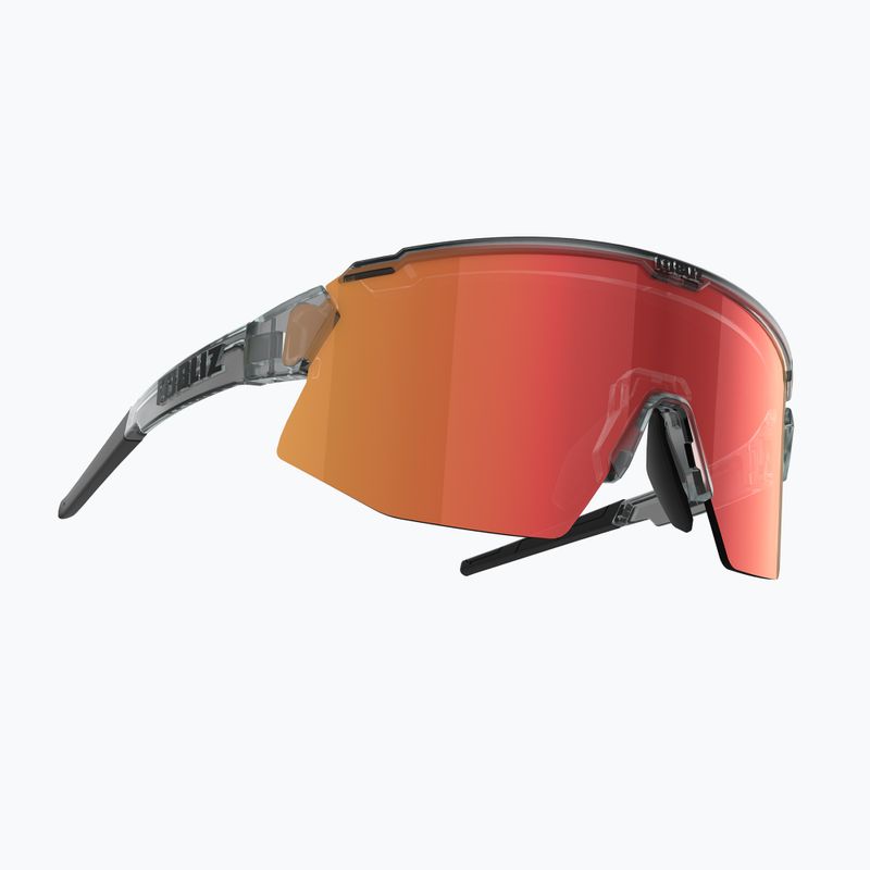 Okulary przeciwsłoneczne Bliz Breeze transparent dark grey/brown red multi/orange 3