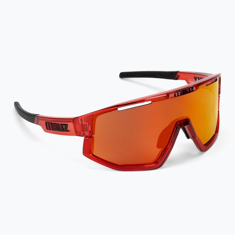 Okulary przeciwsłoneczne Bliz Fusion transparent red/brown red multi 2