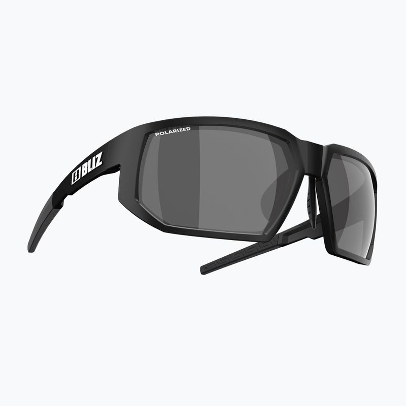 Okulary przeciwsłoneczne Bliz Arrow Polarized matt black/brown silver mirror 2