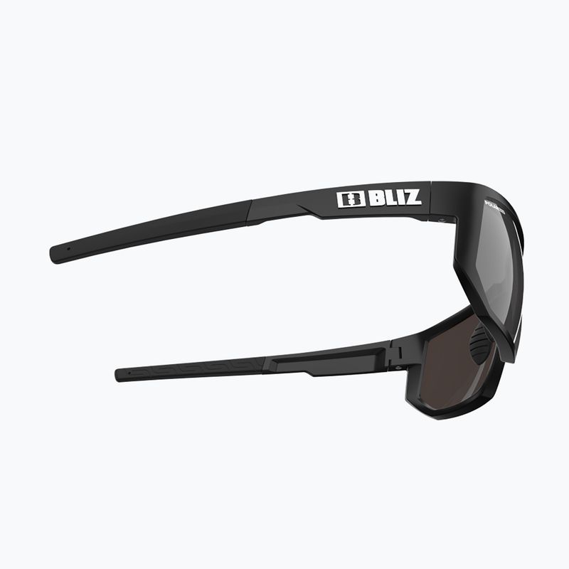 Okulary przeciwsłoneczne Bliz Arrow Polarized matt black/brown silver mirror 5