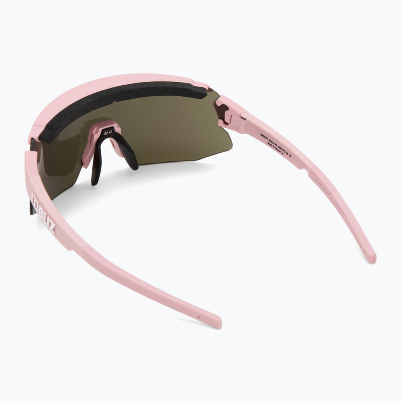 Okulary przeciwsłoneczne Bliz Breeze Small matt powder pink/brown/rosegold multi 3