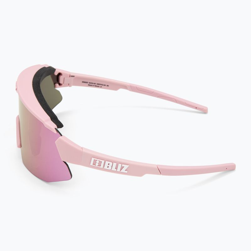 Okulary przeciwsłoneczne Bliz Breeze Small matt powder pink/brown/rosegold multi 5