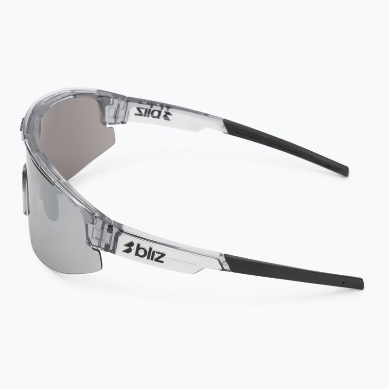 Okulary przeciwsłoneczne Bliz Matrix crystal black/smoke/silver mirror 4