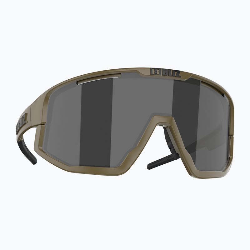 Okulary przeciwsłoneczne Bliz Vision matt camo green/smoke/silver mirror