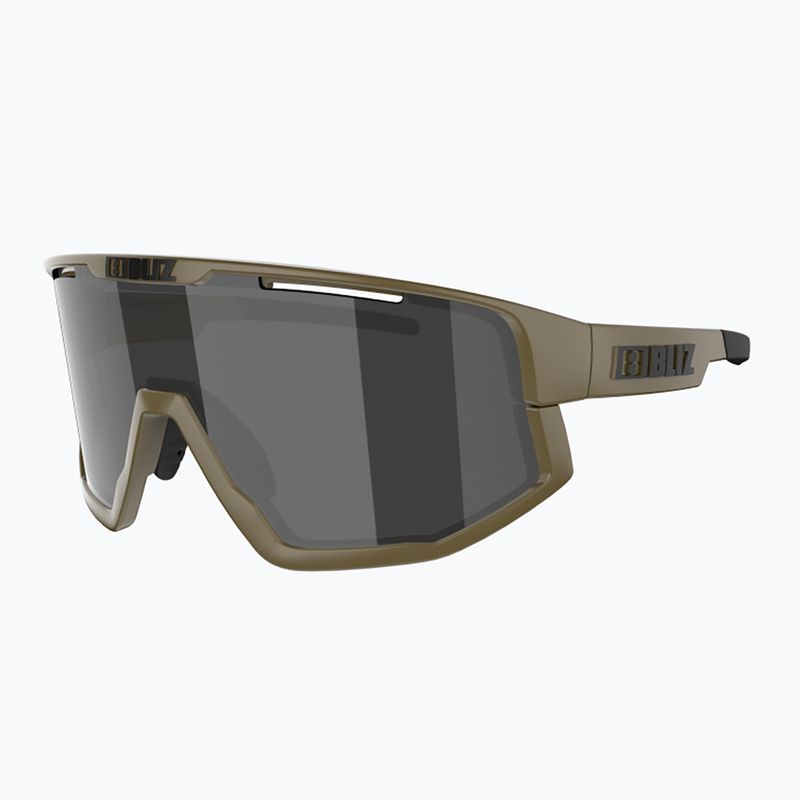 Okulary przeciwsłoneczne Bliz Vision matt camo green/smoke/silver mirror 5