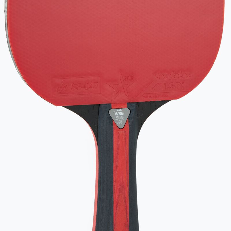 Rakietka do tenisa stołowego STIGA Prestige 5-Star black/red 5