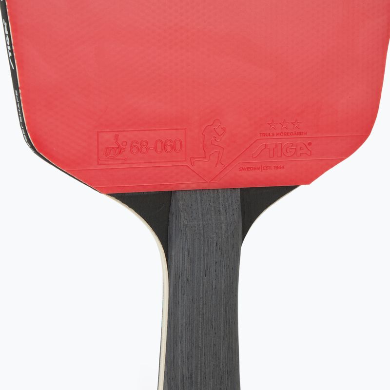 Rakietka do tenisa stołowego STIGA Cybershape Future 3-Star black/red 5