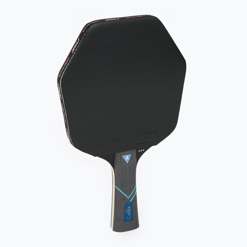 Rakietka do tenisa stołowego STIGA Cybershape Future 3-Star black/red 7