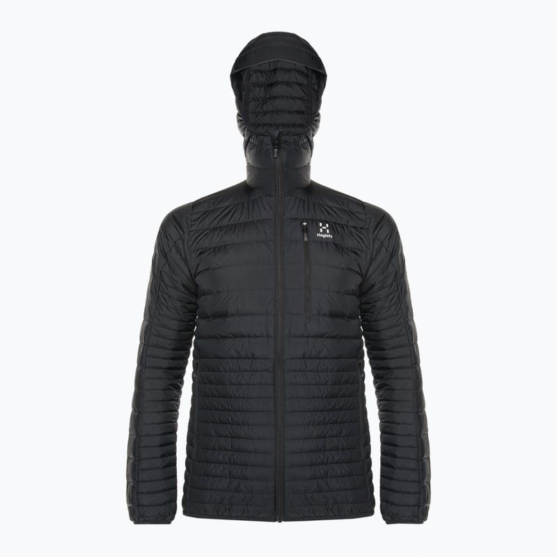 Kurtka puchowa męska Haglöfs Micro Nordic Down Hood true black 2
