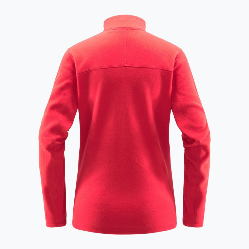Bluza trekkingowa damska Haglöfs Buteo Mid scarlet red 6