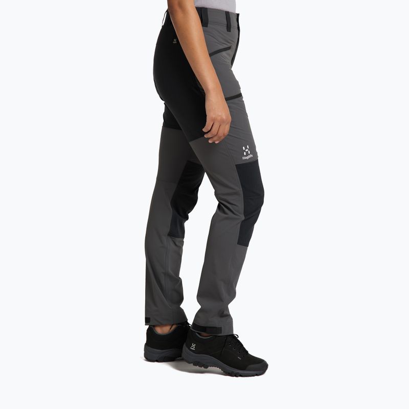 Spodnie trekkingowe damskie Haglöfs Mid Standard magnetite/true black 2
