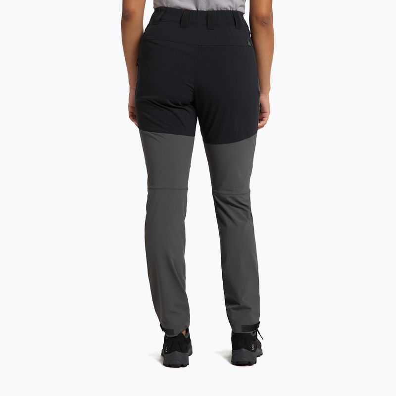 Spodnie trekkingowe damskie Haglöfs Mid Standard magnetite/true black 3