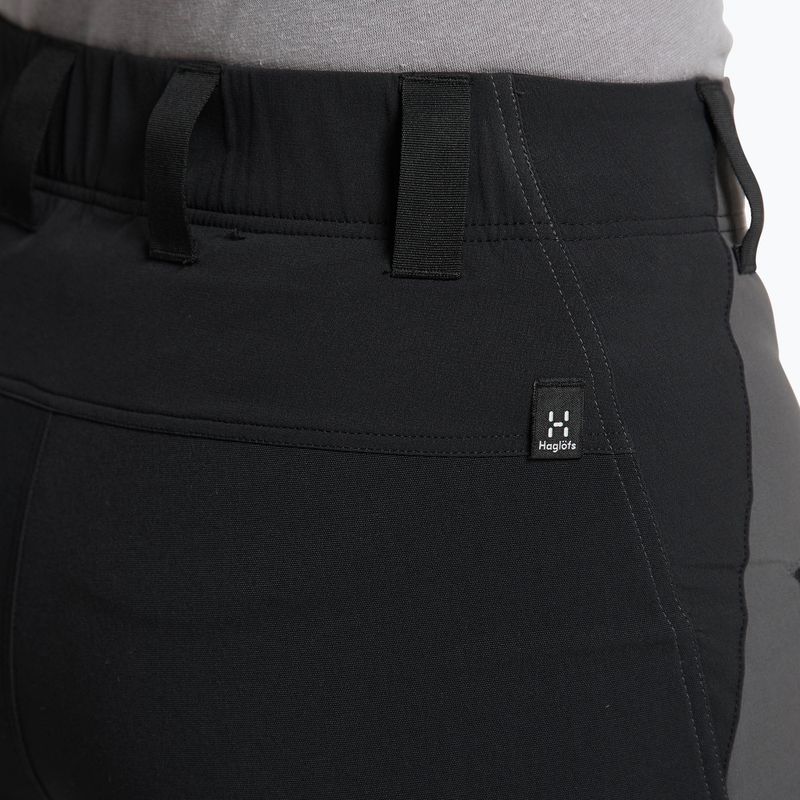 Spodnie trekkingowe damskie Haglöfs Mid Standard magnetite/true black 5