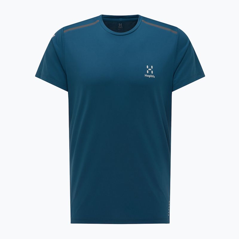Koszulka trekkingowa męska Haglöfs L.I.M Tech Tee dark ocean 8