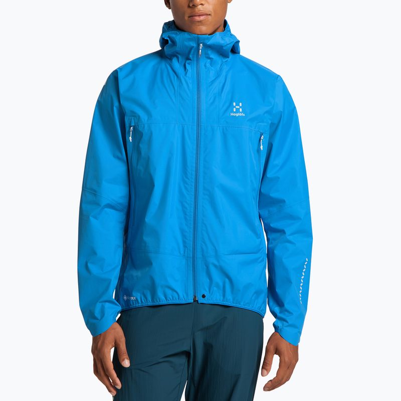 Kurtka przeciwdeszczowa męska Haglöfs L.I.M GTX 2022 nordic blue