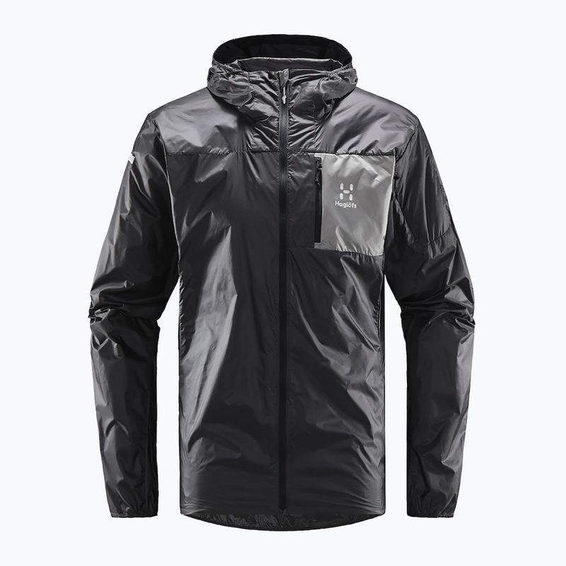 Kurtka przeciwwiatrowa męska Haglöfs L.I.M Shield Hood magnetite/concrete