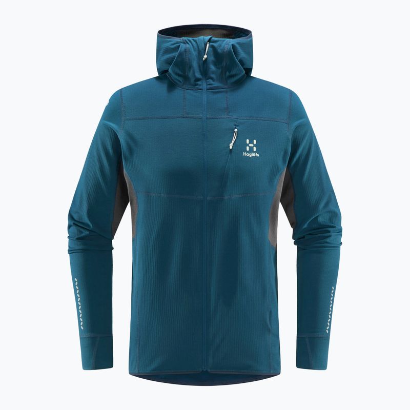 Bluza trekkingowa męska Haglöfs L.I.M Mid Comp Hood dark ocean/magnetite