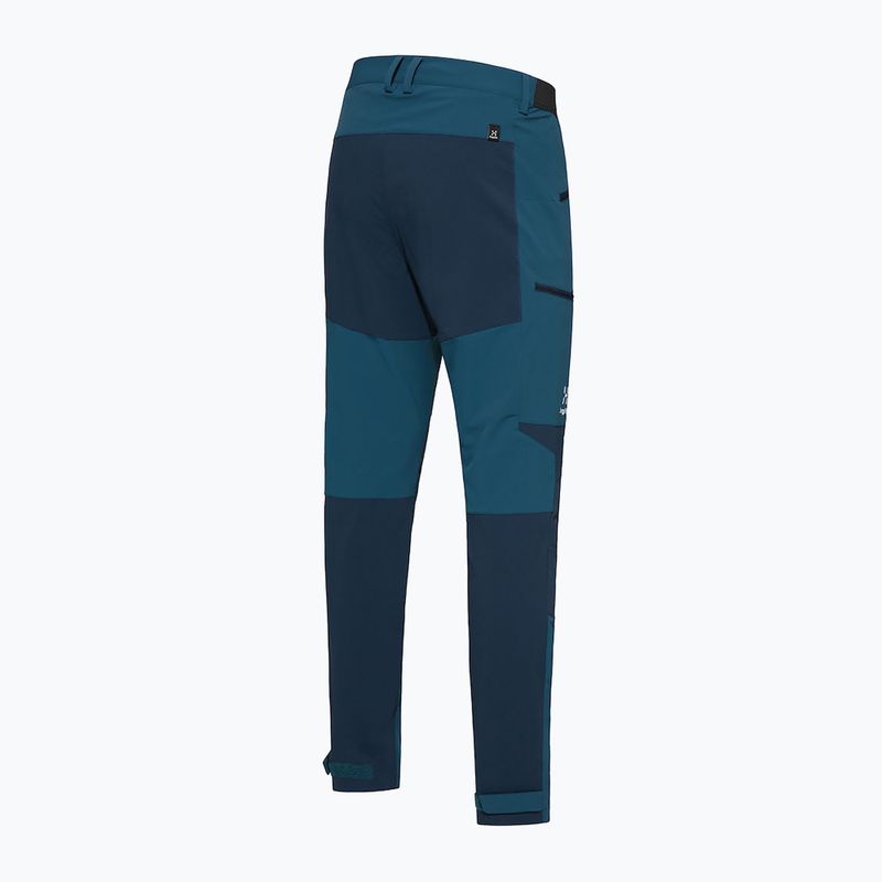 Spodnie trekkingowe męskie Haglöfs Mid Slim dark ocean/tarn blue 8