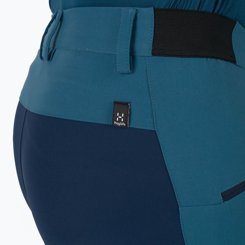 Spodnie trekkingowe męskie Haglöfs Mid Slim dark ocean/tarn blue 6