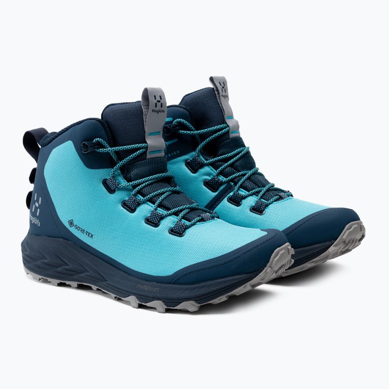 Buty trekkingowe damskie Haglöfs L.I.M FH GTX Mid maui blue 4