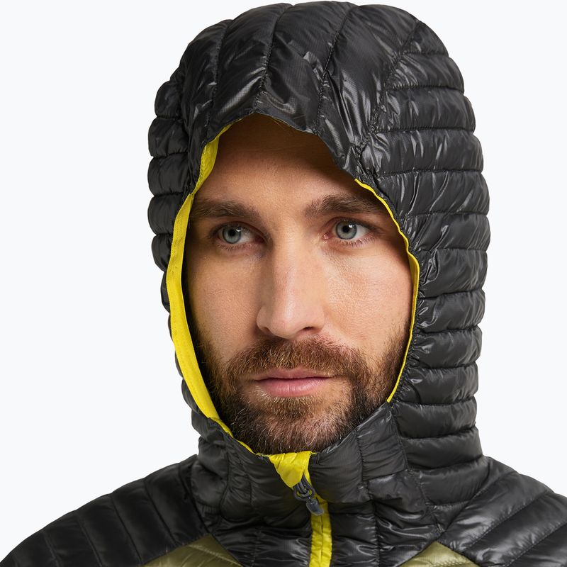 Kurtka męska Haglöfs L.I.M Mimic Hood aurora/olive green 4