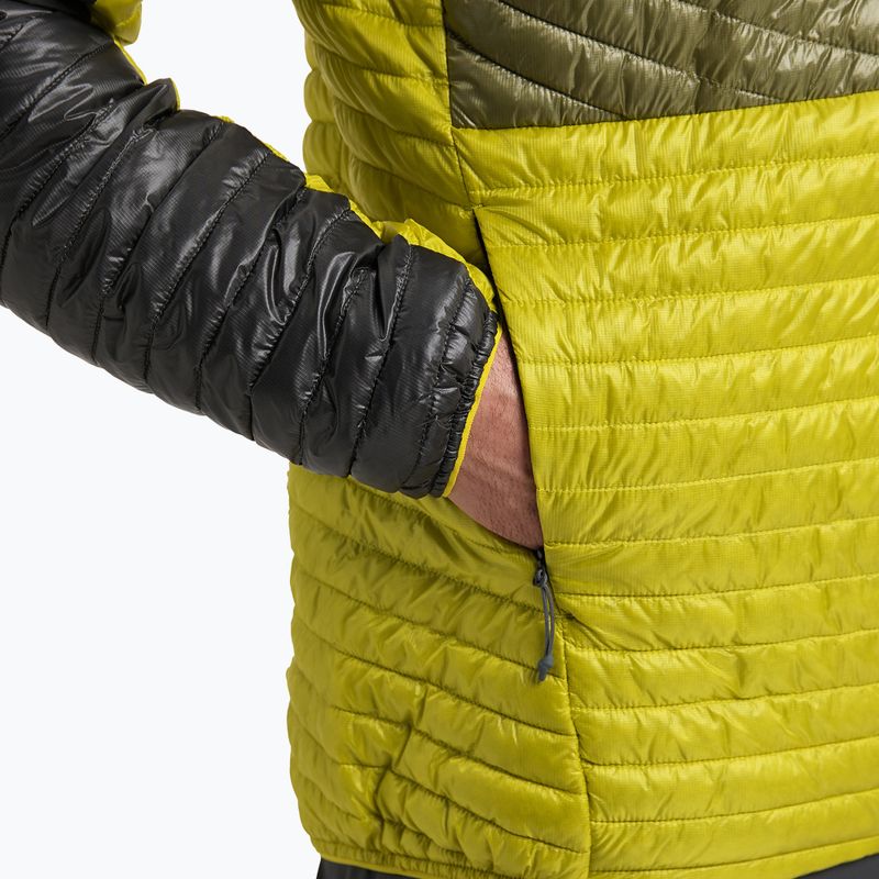 Kurtka męska Haglöfs L.I.M Mimic Hood aurora/olive green 5