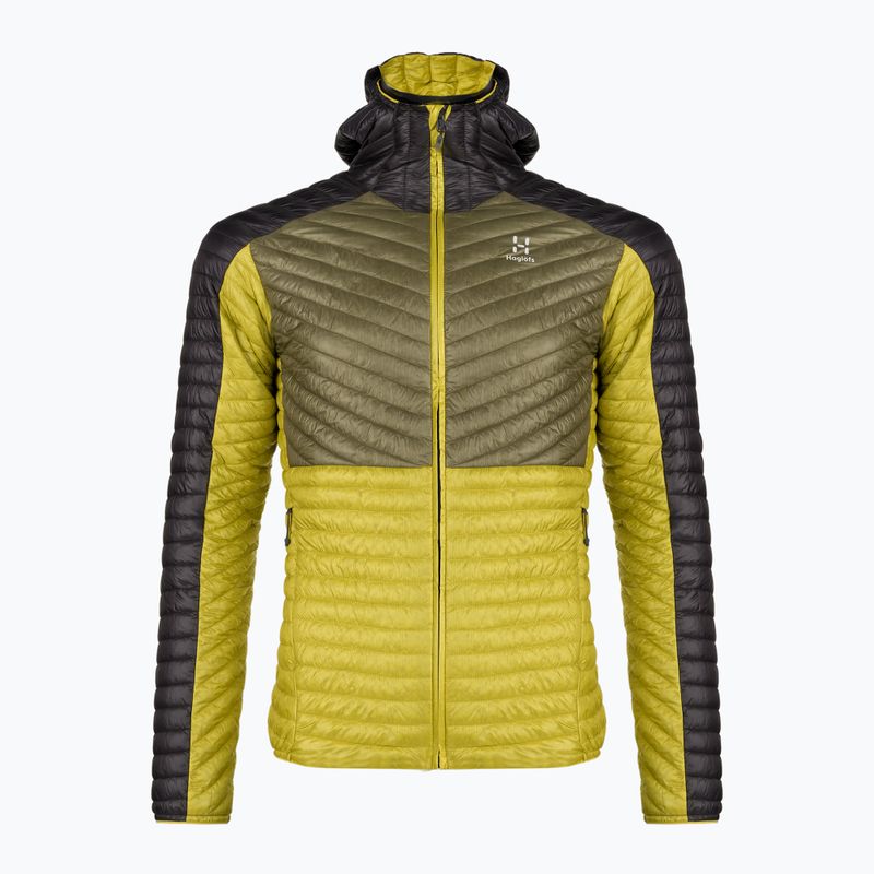 Kurtka męska Haglöfs L.I.M Mimic Hood aurora/olive green 9