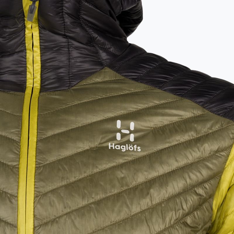 Kurtka męska Haglöfs L.I.M Mimic Hood aurora/olive green 11