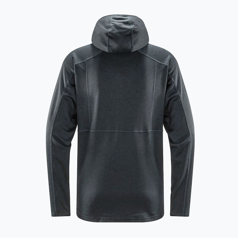 Bluza trekkingowa męska Haglöfs Skuta Hood true black 2