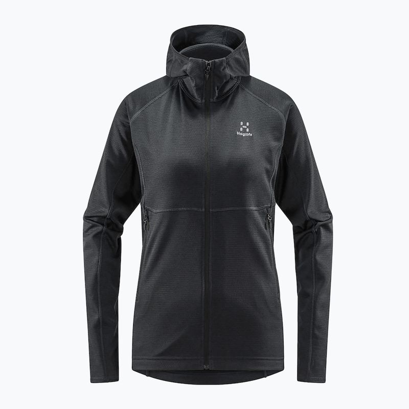 Bluza trekkingowa damska Haglöfs Skuta Hood true black