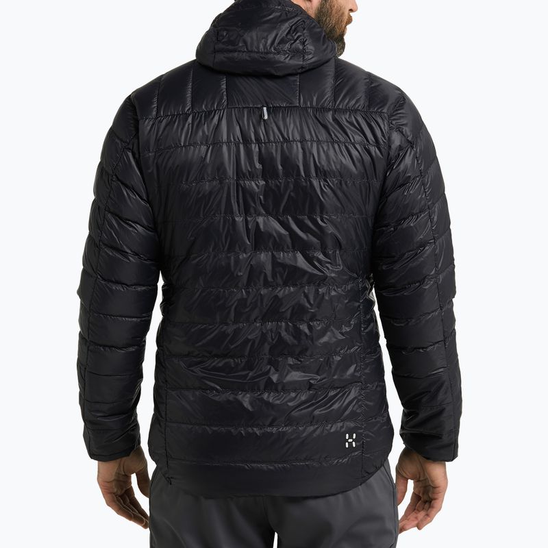 Kurtka puchowa męska Haglöfs L.I.M Down Hood true black 3