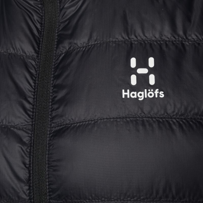 Kurtka puchowa męska Haglöfs L.I.M Down Hood true black 10