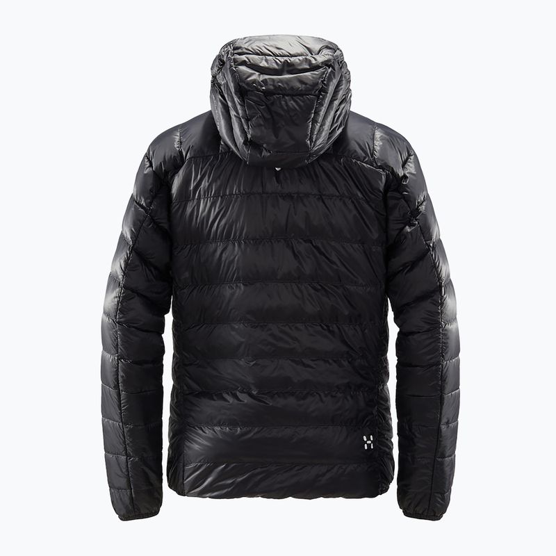 Kurtka puchowa damska Haglöfs L.I.M Down Hood true black 7