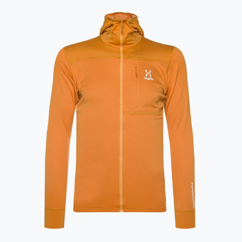 Bluza trekkingowa męska Haglöfs L.I.M Mid Multi Hood desert yellow 4