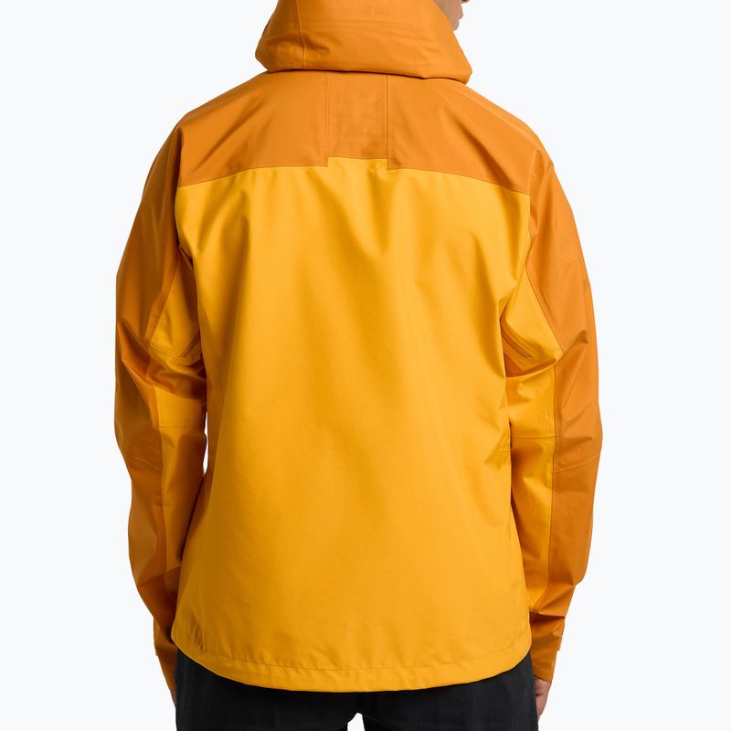 Kurtka przeciwdeszczowa męska Haglöfs ROC Flash GTX sunny yellow/desert yellow 3