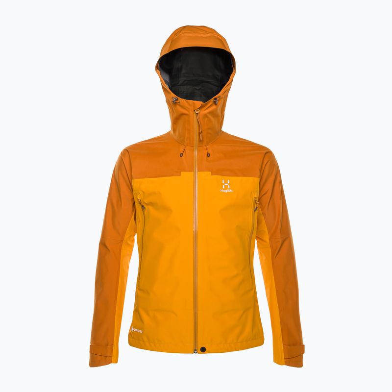 Kurtka przeciwdeszczowa męska Haglöfs ROC Flash GTX sunny yellow/desert yellow 4