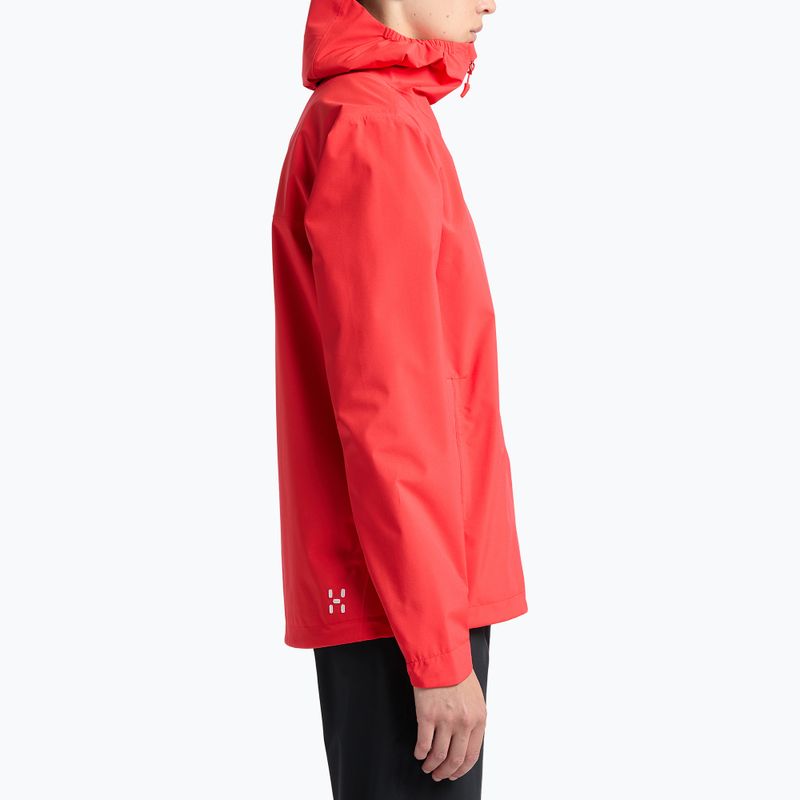 Kurtka przeciwdeszczowa damska Haglöfs Korp Proof poppy red 2