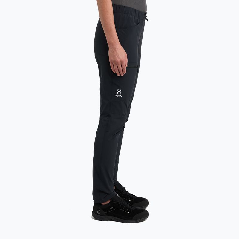 Spodnie wspinaczkowe damskie Haglöfs ROC Lite Slim true black 2