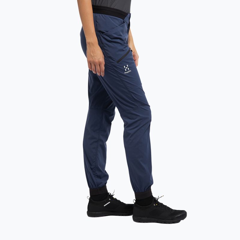 Spodnie trekkingowe damskie Haglöfs L.I.M Fuse tarn blue 2