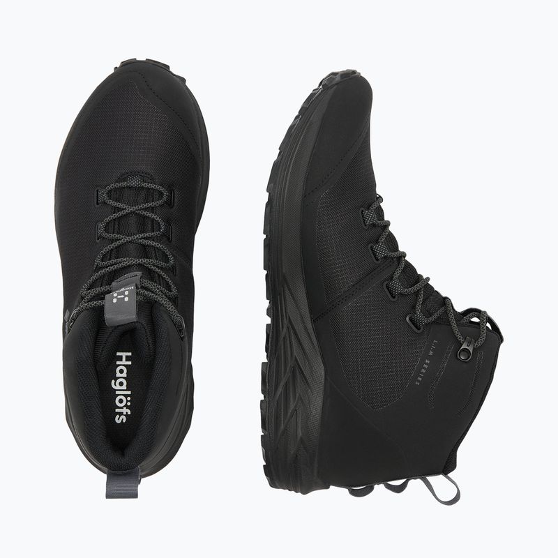 Buty trekkingowe męskie Haglöfs L.I.M FH GTX Mid true black/magnetite 12